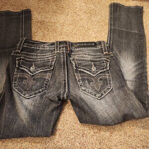 Rock Revival Christina Straight low rise jeans